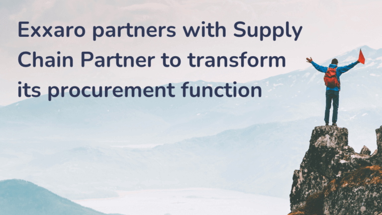 Exxaro partners with Supply Chain Partner to transform its procurement function
